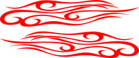 Flame Decals for Cars Trucks Boats Golf Carts SFHF32