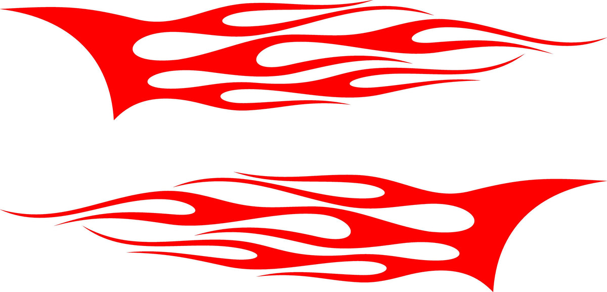 Flame Decals For Cars Trucks Boats Sfhf59