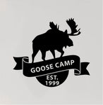 Moose Family Name Mountains RV Camper 5th Wheel Motor Home Vinyl Decal Sticker