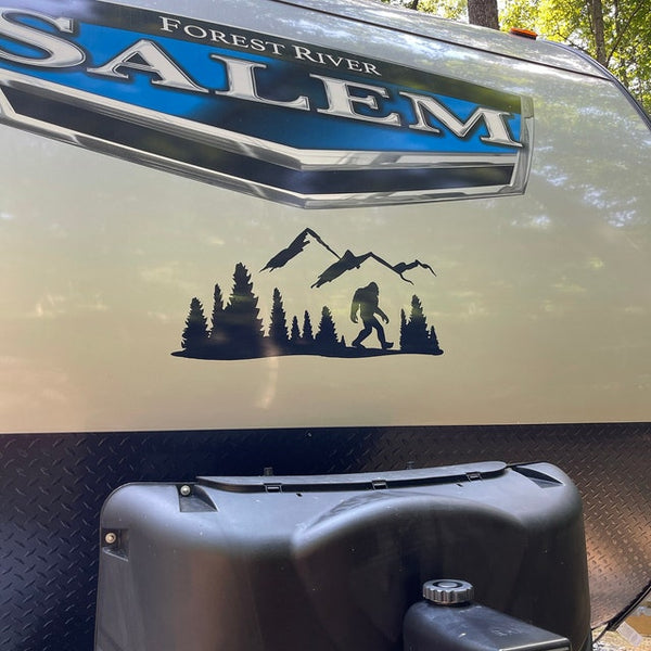 Rv Sticker Designs Happy Camper RV Decal Sticker for Custom Motor Homes