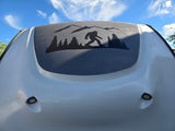 Mountain Scene Decal for RVs Campers Motorhomes - Nature Sticker