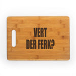 Funny Kitchen Chef Baker Engraved Cutting Board CB311