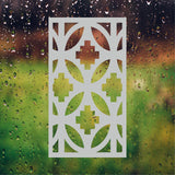 Southwest Cross Etched Vinyl Decal for Shower Doors & Windows - 20" x 36" GP07