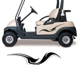 ATV GO Cart Side by Side Golf Cart Decals Two Color Stickers Graphics MR006