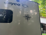 Mountain Scene Decal for RVs Campers Motorhomes - Nature Sticker