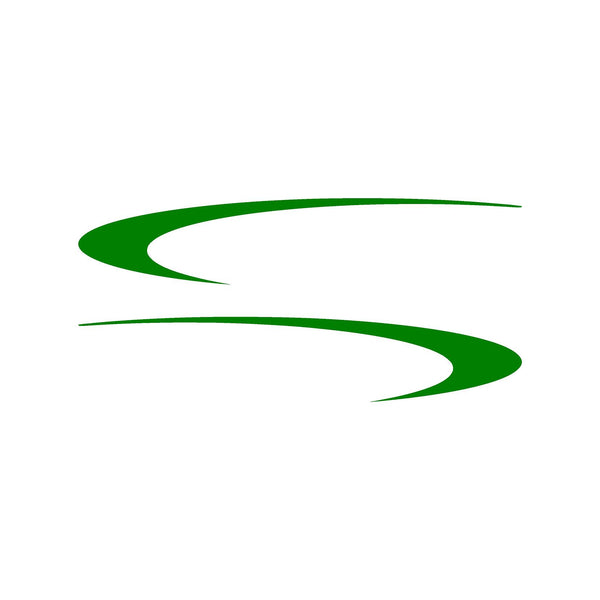 Racing Stripes Vinyl Decal Set - Truck RV Golf Cart ATV UTV Auto Graphics