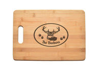 Buck Deer Camp Kitchen Chef Baker Engraved Cutting Board CB25