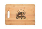 Bass Fishing Family Kitchen Chef Baker Engraved Cutting Board CB46