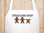 Official Cookie Taster Baker Kitchen Chef Funny Apron
