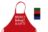Holiday Baking Team Baker Kitchen Chef Funny Apron