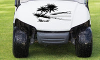 Palm Tree Sunset Golf Cart Dune Buggy Side by Side ATV Decals Stickers