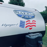 Bigfoot Walking Vinyl Decal - Sasquatch Silhouette Sticker Multiple Sizes