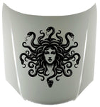 StickerChef Medusa Hood Decal - Striking Vinyl Snake Design 2