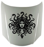 StickerChef Medusa Hood Decal - Striking Vinyl Snake Design 2