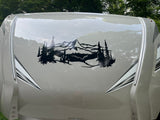 Mountain Scene Decal for RVs Campers Motorhomes - Nature Sticker
