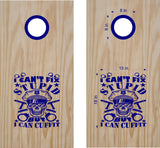I cant Fix Stupid But I can Cuff It Police Decals Cornhole Board Stickers POL03