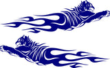 StickerChef Tiger Flame Decal Stickers for Auto, Truck, Boat - AF01