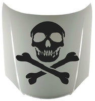 Oracal Skull And Crossbones Vinyl Decal Stickers - 20 Pack, 1.5 Inch, You Choose Color