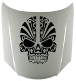 Skull Tribal Hood Decal Auto Truck Vinyl Sticker SK010