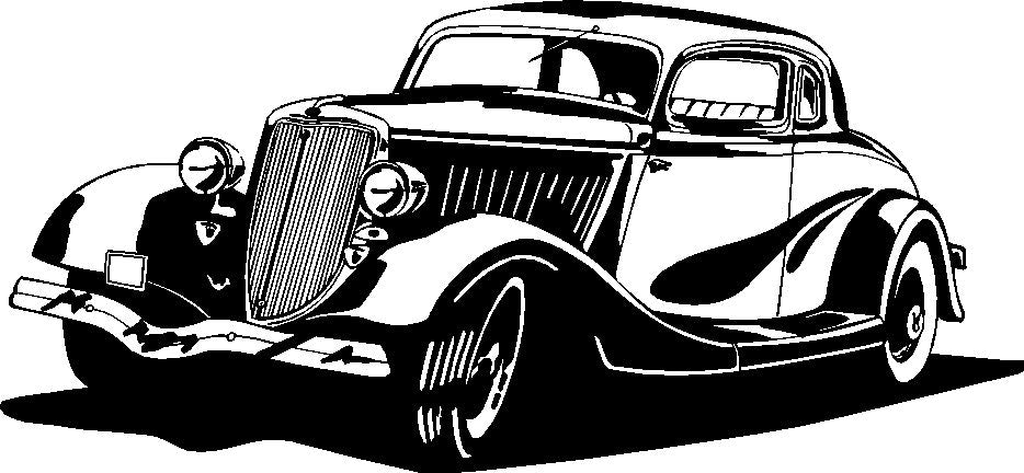 1934 Ford Wall Decal - Classic Car Wall Art | Sticker Chef