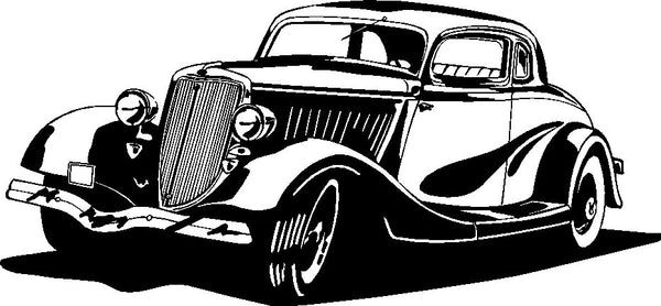 StickerChef 34 Ford Car Wall Decals Stickers Man Cave Boys Room Décor