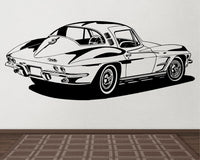 StickerChef 1964 Corvette Car Wall Decals Stickers Man Cave Boys Room Décor