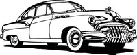 StickerChef 50 Buick Car Wall Decals Stickers Man Cave Boys Room Décor