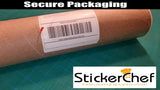 StickerChef Peacock Animal Cornhole Board Decals Stickers Both Boards
