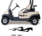 Golf Cart Decals GCF001 Select Colors