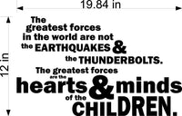 The Greatest Forces Wall Stickers Decal Graphic Home Decor