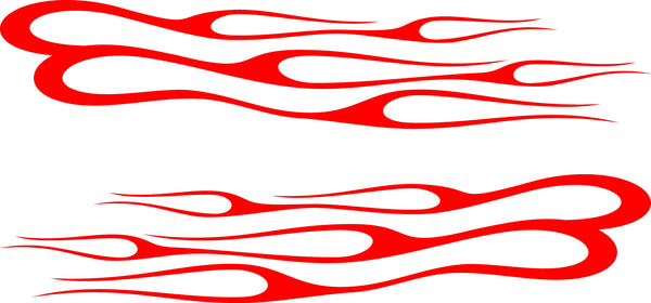 Flame Decals for Cars Trucks Boats SFHF23