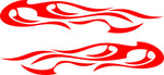 Flame Decals for Cars Trucks Boats Golf Carts SFHF28