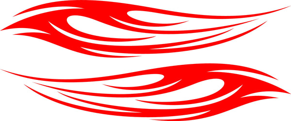 Flame Decals for Cars Trucks Boats Golf Carts SFHF39