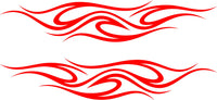 Flame Decals for Cars Trucks Boats Golf Carts SFHF41