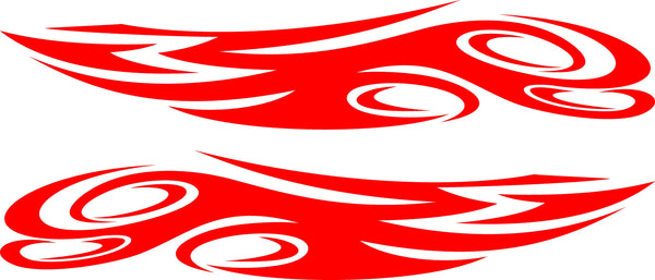 Flame Decals for Cars Trucks Boats SFHF43