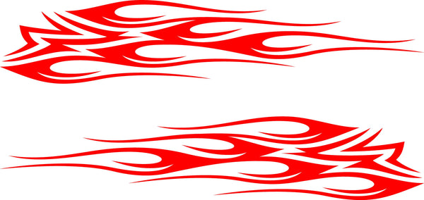 Flame Decals for Cars Trucks Boats SFHF45