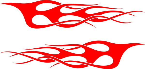 Flame Decals for Cars Trucks Boats SFHF49
