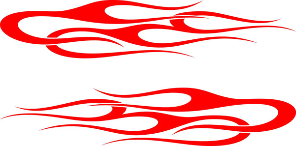 Flame Decals for Cars Trucks Boats SFHF54