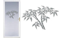 Bamboo Tree- DIY Etched Glass Vinyl- Window Film Privacy-