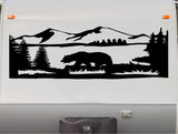 Bear Mountains RV Camper Replacement Decal Scene Trailer Stickers CT11