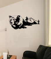 Bear Mountains Wall Decals Mural Home Decor Vinyl Stickers Decorate Your Bedroom Man Cave Nursery
