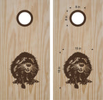 StickerChef Animal Beaver Cornhole Board Decals Bean Bag Toss Sticker