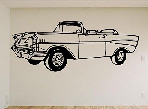 Convertible Car Auto Wall Decal Stickers Murals Boys Room Man Cave