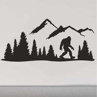 Bigfoot Mountains RV Camper Replacement Decal Scene Trailer Stickers