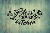 Bless This kitchen Decal Home Decor Sticker Graphic