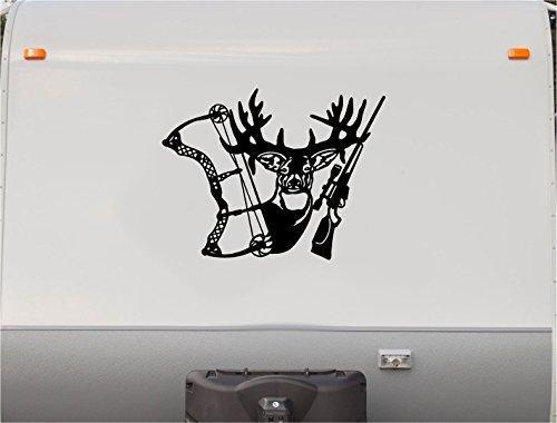 Bow Rifle Deer Hunting -Stripes Motor Home Stripe Kit- RV Stickers