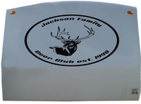Buck Deer Camp Hunting Head Mountains RV Camper 5th Wheel Motor Home Vinyl Decal Sticker