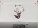 Buck Deer Hunting Head Mountains RV Camper 5th Wheel Motor Home Vinyl Decal Sticker