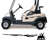 Buck Doe Golf Cart Decals Accessories Side by Side Racing Stickers Graphics GCTT02