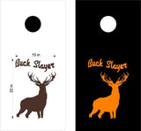 StickerChef Buck Slayer Deer Buck Hunting Cornhole Board Vinyl Decal Sticker